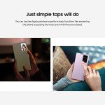 SAMSUNG Galaxy S23 Ultra S-View Wallet Phone Case, Protective Cover w/Card Holder Slot, Finger Tap Clear Window, US Version, EF-ZS918CBEGUS, Black