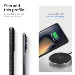 Spigen Liquid Air Designed for Motorola Edge 2024 Case - Matte Black