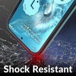 Crave Dual Guard for Google Pixel 9 Case and Pixel 9 Pro Case, Shockproof Protection Dual Layer Case for Google Pixel 9 and Pixel 9 Pro - Aqua