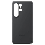 Samsung Galaxy S25 Ultra Silicone Phone Case, Protective Cover, Color Variety, Smooth Grip, Durable Design, Snug Fit, US Version, EF-PS938CBEGUS, Black