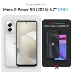 TUDIA Merge Phone Case for Motorola Moto G Power 5G (2024) - Dual Layer, Shockproof, Military Grade, Slim, Non-Slip, Heavy Duty Protective Phone Case - Protector Phone Cover - Indigo Blue