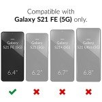 Crave Dual Guard Case, Shockproof Protection Dual Layer for Samsung Galaxy S21 FE, S21 FE 5G - Forest Green