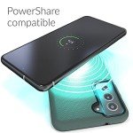 Crave Dual Guard Case, Shockproof Protection Dual Layer for Samsung Galaxy S21 FE, S21 FE 5G - Forest Green