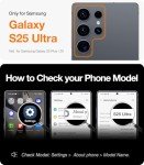 TORRAS Strong Magnetic & Seamless Stand for Samsung Galaxy S25 Ultra Case, Fit for MagSafe, Mil-Grade Drop Protection, Adjustable Kickstand for Samsung Galaxy S25 Ultra Case, Slim Frosted Matte Black