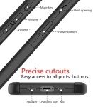 Diverbox for iPhone 16e Case [Compatible with MagSafe] [Shockproof] [Dropproof] [with Screen Protector ] Heavy Duty Protection Phone Case Cover for Apple iPhone 16e 2025 6.1 inch (Black)