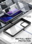 Poetic Guardian Case for Motorola Moto Edge 2023 [Not for 2022 Version], [20FT Mil-Grade Drop Tested], Full Body Hybrid Shockproof Bumper Cover with Built-in Screen Protector,Black/Clear