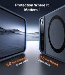 TORRAS Magnetic & Stand for Google Pixel 9 Pro Case/Pixel 9 Case, Fit for MagSafe, 12FT Mil-Grade Drop Protection, Slim Fit for Google Pixel 9/9 Pro Phone Case with Built-in Kickstand, Black