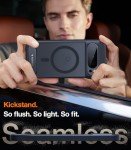 TORRAS Magnetic & Stand for Google Pixel 9 Pro Case/Pixel 9 Case, Fit for MagSafe, 12FT Mil-Grade Drop Protection, Slim Fit for Google Pixel 9/9 Pro Phone Case with Built-in Kickstand, Black