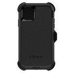 OtterBox iPhone 11 Defender Series Case - Black, Rugged & Durable, with Port Protection, Includes Holster Clip Kickstand