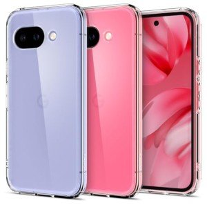 Spigen for Pixel 9a Case, Ultra Hybrid (2025) [Anti-Yellowing] [Military-Grade Protection] - Crystal Clear