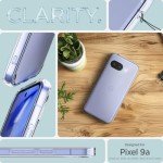 Spigen for Pixel 9a Case, Ultra Hybrid (2025) [Anti-Yellowing] [Military-Grade Protection] - Crystal Clear