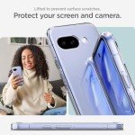 Spigen for Pixel 9a Case, Ultra Hybrid (2025) [Anti-Yellowing] [Military-Grade Protection] - Crystal Clear