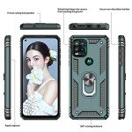 LeYi for Moto G Stylus 5G Case, Motorola G Stylus 5G Case with [2 Pack] Tempered Glass Screen Protector, [Military Grade] Protective Phone Case Cover with Kickstand for Motorola G Stylus 5G, Green