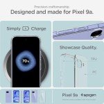 Spigen for Pixel 9a Case, Ultra Hybrid (2025) [Anti-Yellowing] [Military-Grade Protection] - Crystal Clear