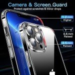 CASEKOO for iPhone 13 Pro Case Crystal Clear, [Not Yellowing][Military-Drop Protection] Protective Shockproof for iPhone 13 Pro PhoneCase 6.1 inch 2021, Clear