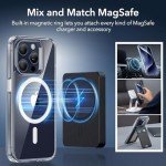 ESR for iPhone 15 Pro Max Case, Compatible with MagSafe, Military-Grade Protection, Yellowing Resistant, Scratch-Resistant Back, Magnetic Phone Case for iPhone 15 Pro Max, Classic Series, Clear
