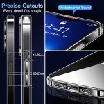 CASEKOO for iPhone 13 Pro Case Crystal Clear, [Not Yellowing][Military-Drop Protection] Protective Shockproof for iPhone 13 Pro PhoneCase 6.1 inch 2021, Clear