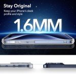 ESR for iPhone 15 Pro Max Case, Compatible with MagSafe, Military-Grade Protection, Yellowing Resistant, Scratch-Resistant Back, Magnetic Phone Case for iPhone 15 Pro Max, Classic Series, Clear