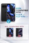 i-Blason Armorbox for Google Pixel 9 Case/Pixel 9 Pro Case [Built-in Screen Protector & Kickstand] [Support Fingerprint ID] Full-Body Military Protection Phone Case for Pixel 9 / Pixel 9 Pro, Black