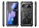 i-Blason Armorbox for Google Pixel 9 Case/Pixel 9 Pro Case [Built-in Screen Protector & Kickstand] [Support Fingerprint ID] Full-Body Military Protection Phone Case for Pixel 9 / Pixel 9 Pro, Black