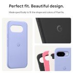 Google Pixel 9a Case - Durable Protection - Stain-Resistant Silicone - Android Phone Case - Obsidian