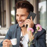 Yiakeng Cellular Phone Case, Shockproof Slim Protective with Kickstand for LG Velvet 5G (Black)