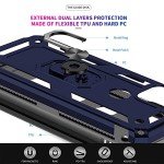 LeYi for Moto G Stylus 5G Case, Motorola G Stylus 5G Case with [2 Pack] Tempered Glass Screen Protector, Military Grade Protective Phone Case Cover with Kickstand Ring for Motorola G Stylus 5G, Blue