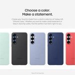 Samsung Galaxy S25 Silicone Phone Case, Protective Cover, Color Variety, Smooth Grip, Durable Design, Snug Fit, US Version, EF-PS931CBEGUS, Black