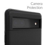 Crave Dual Guard for Google Pixel 6a Case, Shockproof Protection Dual Layer Case for Google Pixel 6a - Black