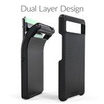 Crave Dual Guard for Google Pixel 6a Case, Shockproof Protection Dual Layer Case for Google Pixel 6a - Black