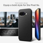 Spigen for Pixel 9a Case, Liquid Air (2025) [No Magnet Ring] [Military-Grade Protection] - Matte Black