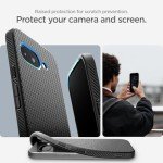 Spigen for Pixel 9a Case, Liquid Air (2025) [No Magnet Ring] [Military-Grade Protection] - Matte Black