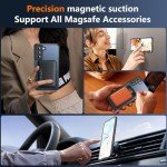 Hensinple for Samsung Galaxy S21 Case with 200% Stronger Magnetic,Military-Grade Drop Protection s21 Phone Case-Anti-Scratch & Anti-Fingerprint Matte, Skin-Friendly Galaxy s21 5g case[6.2"]-Black