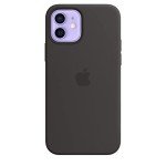 Apple iPhone 12 and iPhone 12 Pro Silicone Case with Magsafe - Black