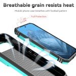 SunStory Phone Case for Google Pixel 9 / Pixel 9 Pro Case with HD Screen Protector & Slide Camera Cover & Rotated Ring Kickstand, [Military-Grade] Phone Case for Google Pixel 9 / Pixel 9 Pro (Teal)
