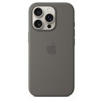 Apple iPhone 16 Pro Silicone Case with MagSafe and Camera Control - Stone Grey ​​​​​​​