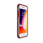 Speck Products CandyShell Grip Cell Phone Case for iPhone 8/7/6S/6 - Charcoal Grey/Dark Poppy Red