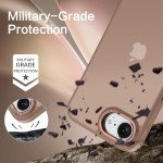 BENTOBEN for iPhone 16E Case 2025,for iPhone 16E Matte Case [Military Grade Drop Protection] Slim Rugged Anti-Slip Durable Protective Bumper Phone Cover 6.1" Desert Titanium
