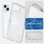 Spigen Ultra Hybrid Designed for iPhone 15 Case (2023) [Anti-Yellowing], [Military-Grade Protection] - Crystal Clear