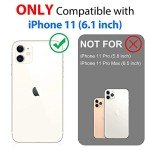 SPORTLINK Waterproof Case for iPhone 11, Full Body Heavy Duty Protection Full Sealed Cover Shockproof Dustproof Built-in Clear Screen Protector Rugged Case for iPhone 11 6.1 Inch