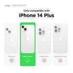 elago Compatible with iPhone 14 Plus Case, Liquid Silicone Case, Full Body Protective Cover, Shockproof, Slim Design, Anti-Scratch Soft Microfiber Lining, 6.7 inch (Stone)