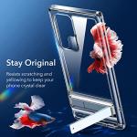 ESR for Samsung Galaxy S22 Ultra Phone Case, 3 Stand Modes Kickstand for S22 Ultra Cover, Military-Grade Drop Protection, Slim Fit, Boost Series Case, Clear