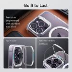 ESR for iPhone 14 Pro Max Case, Compatible with MagSafe, Built-in Camera Ring Stand, Military-Grade Protection, Magnetic Phone Case for iPhone 14 Pro Max, Classic Kickstand Case (HaloLock), Clear