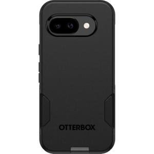 OtterBox Google Pixel 9a Commuter Series Case - Black, Slim & Tough, Pocket-Friendly, with Port Protection