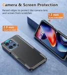 FNTCASE for Motorola Moto-G-5G 2025 Case: Heavy Duty Drop Protection with Rugged Belt-Clip Holster & Kickstand Military Grade Shockproof Durable Protective Cell Phone Cover for Moto G 2025 (Black)