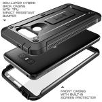 SUPCASE LG G6 Case, LG G6 Plus Case, Unicorn Beetle PRO Series Full-Body Rugged Case with Built-in Screen Protector for LG G6 Case/LG G6 Plus 2017 Release (Black)