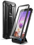 SUPCASE Unicorn Beetle Pro Series Case Designed for LG Stylo 5 (2019 Release), Full-Body Rugged Holster & Kickstand Case with Built-in Screen Protector(Black)