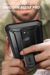 SUPCASE Unicorn Beetle Pro Series Case Designed for LG Stylo 5 (2019 Release), Full-Body Rugged Holster & Kickstand Case with Built-in Screen Protector(Black)