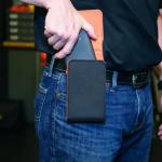 Klein Tools 55474 Phone Holder, XX-Large, Fits iPhone, Google, LG, Samsung Phones, With Magnetic Closure and Belt Clip