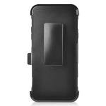 Z-GEN - for LG K40, Harmony 3, Xpression Plus 2 (2019) LM-X420, LG Solo LTE L423DL - Hybrid Armor Phone Case w/Stand/Belt Clip Holster + Tempered Glass Screen Protector - CV1 Black